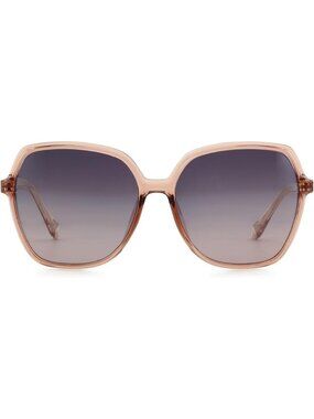 Women's Polarized Oversized Square Sun Glasses Shades UV400 Protection C02 Brown